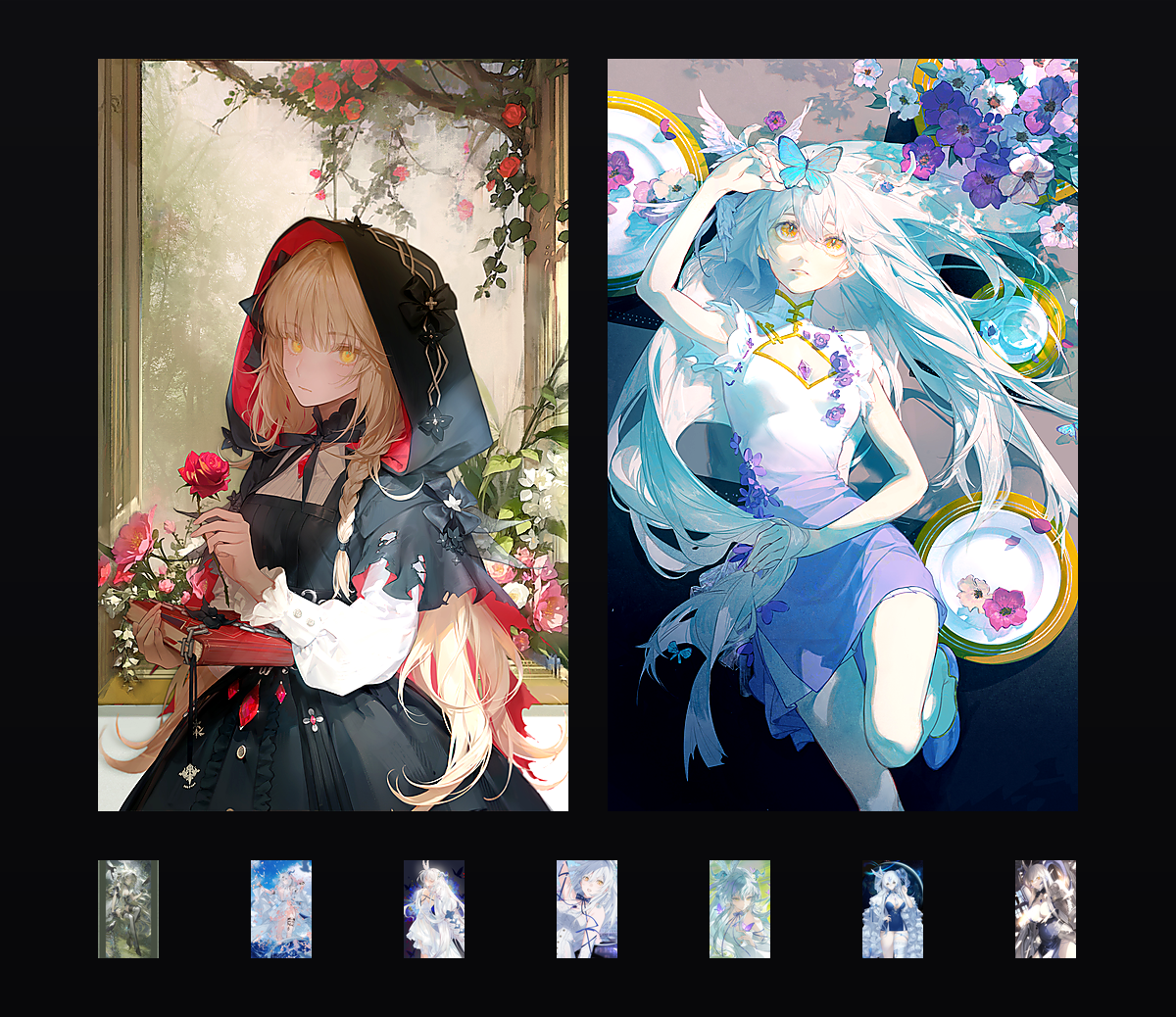 《霜煦》表情包&高清壁纸，支持导入微信和QQ作为表情包-哔哩小岛