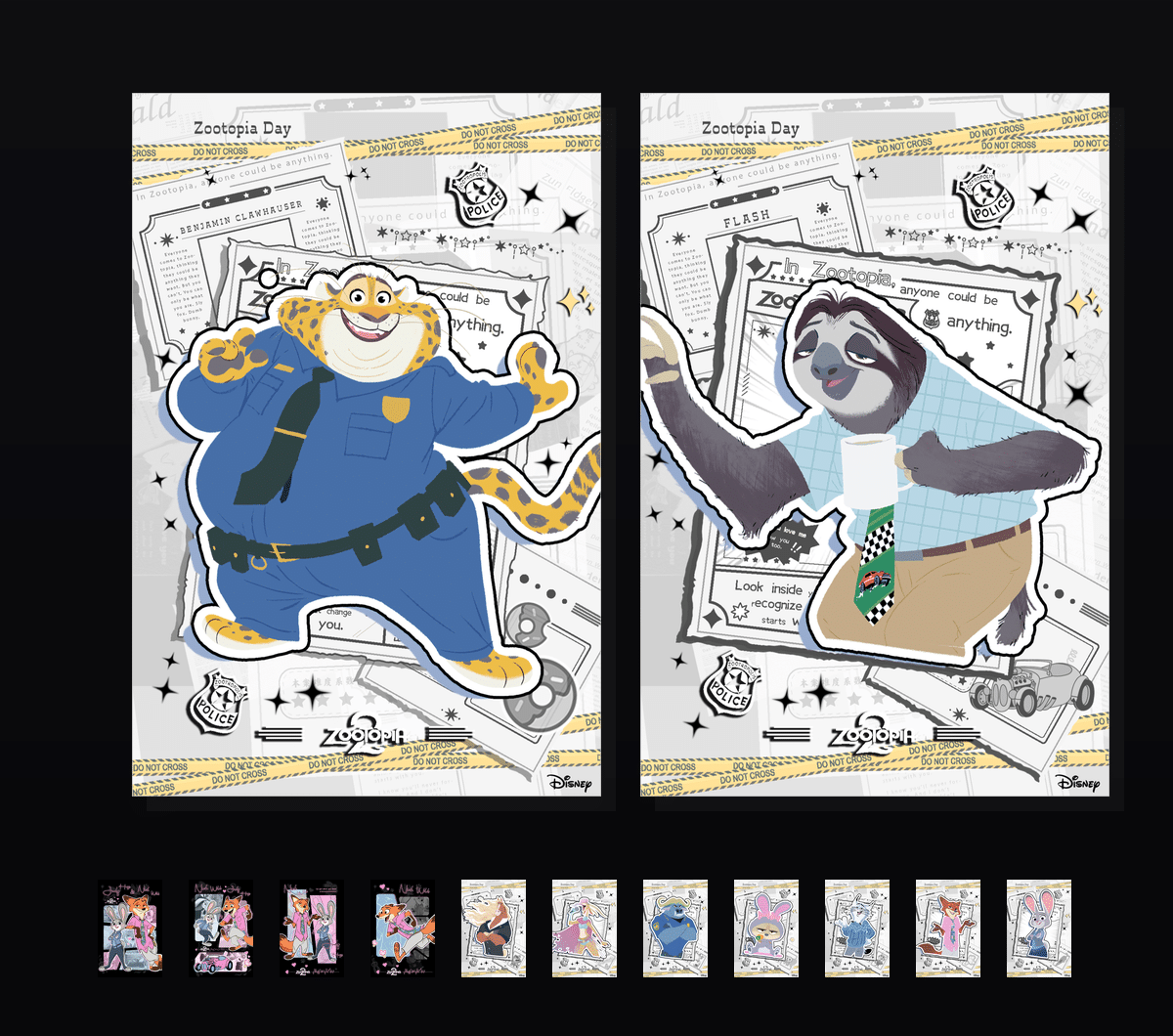 《疯狂动物城2收藏集》表情包&高清壁纸，支持导入微信和QQ作为表情包-哔哩小岛