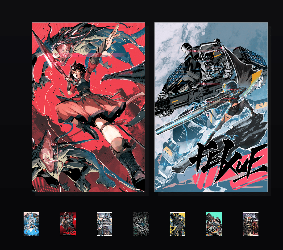 《灵笼-玛娜之下》表情包&高清壁纸，支持导入微信和QQ作为表情包-哔哩小岛