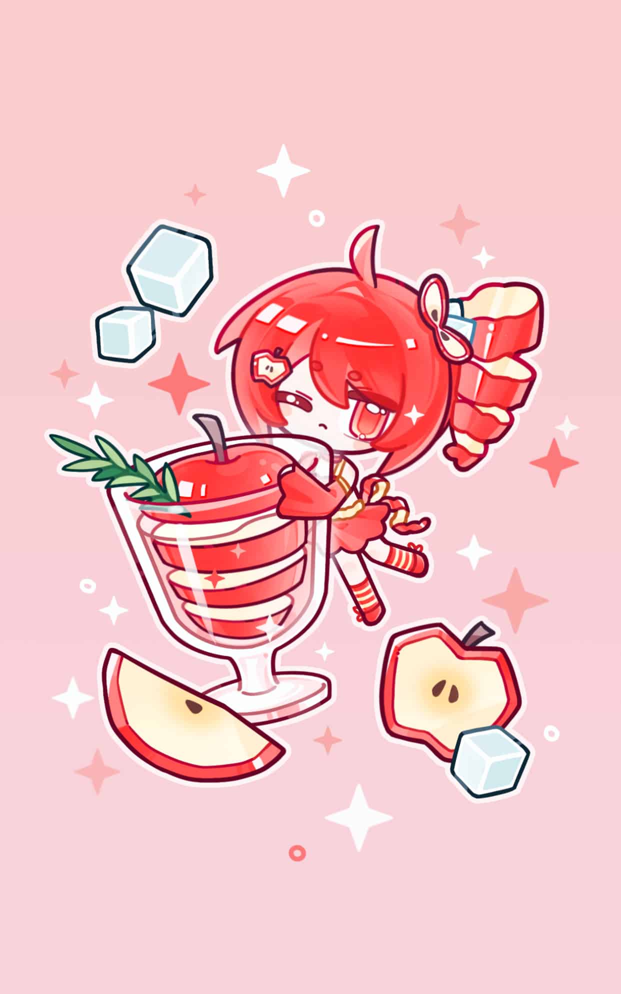 《苹果马天尼》表情包&高清壁纸，支持导入微信和QQ作为表情包-哔哩小岛