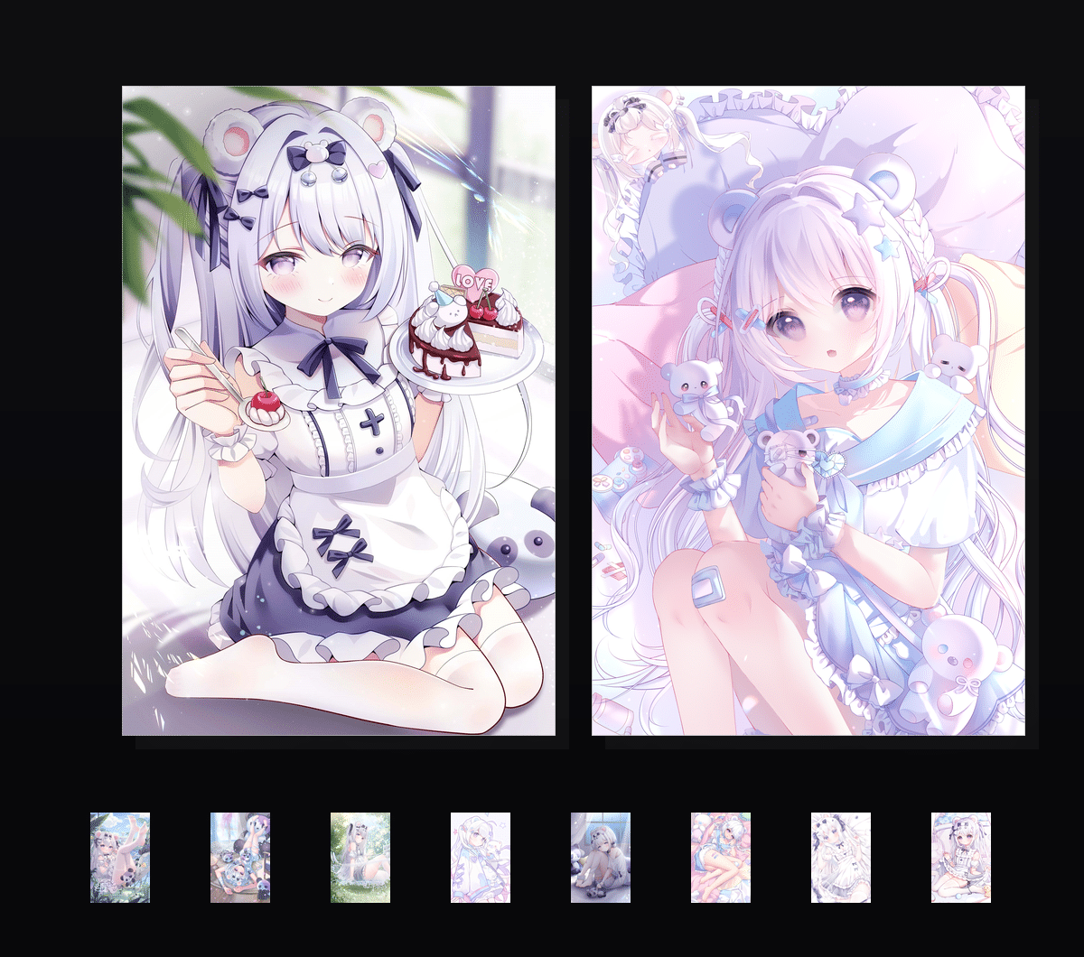 《小早雪》表情包&高清壁纸，支持导入微信和QQ作为表情包-哔哩小岛